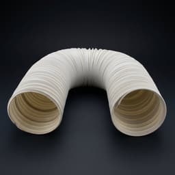 Cheqo® Luchtafvoerslang - Airco Slang - Afvoerslang Airco - Mobiele Airco - Flexibele Slang - Ventilatieslang - Afzuigslang - Airconditioner Slang - Aircoslang - Wit - Universele Vervangingsslang - Uitlaatslang - Airco Buis - Luchtslang — thumbnail 1