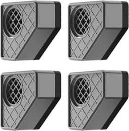 Wasmachine Onderzetters - Droger Sokkels - Stabiel Plaatsen - Anti-Vibratie Pads - 4 stuks - Zwart — thumbnail 1