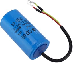 Allecto - CD60-condensator - Bedrijfscondensator met Kabel - 250V AC - 150uF - Ideaal voor Motorluchtcompressor - Blauwe kleur - Betrouwbare werki — thumbnail 5