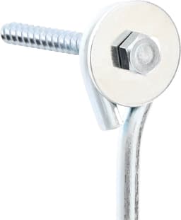 vidaXL - Aardanker - 2 - st - Ø10 - x - 30 - cm - Gegalvaniseerd - Metaal - zilver — thumbnail 4