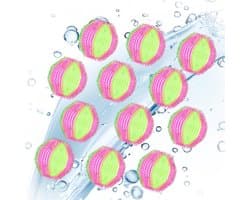 Dailygoody - Huisdierhaarverwijderingsballen - Pluizenvanger voor Wasgoed - 12 Stuks van 4cm - Herbruikbaar en Zacht - Geschikt voor Honden en Katten ...