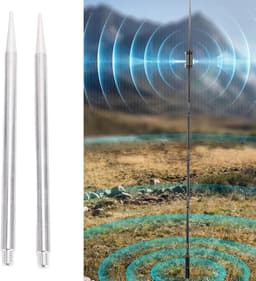 2 Stuks Antenne Grondanker van Aluminium M10 voor Korte Verticale Antennes en Bevestigingsmateriaal — thumbnail 5