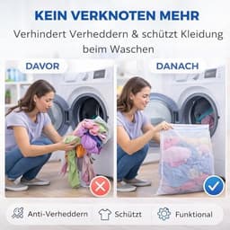 2 x XXL Premium Wasnet, 60 x 90 cm, Groot, Net Voor Wasmachine, Waszak In Verschillende Maten, Met Ritssluiting — thumbnail 3
