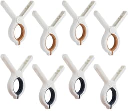 Allecto - Strandhanddoek clips - Winddicht en groot - Ideaal voor ligstoelen - Wasknijpers voor strand - Perfect voor vakanties en zwembad — thumbnail 1