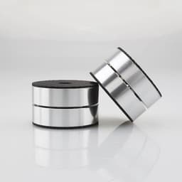 Luidspreker Isolatie Voetjes - Vibratie Dempers - Audio Verbetering - Aluminium Constructie - 40 x 23mm - Zilver — thumbnail 5