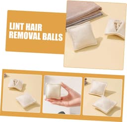 Wasmachine Ballen - Herbruikbare Ballen - Dierenharen Verwijderen - Voorkomt Kleding Klitten - 3 Stuks - Wit — thumbnail 4