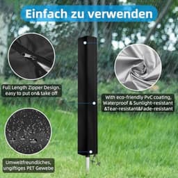 Waterdichte Beschermhoes voor Droogmolen - Weerbestendig Polyester — thumbnail 5
