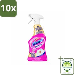 10 x Vanish - Vlekverwijderaar - Spray - Hardnekkige Vlekken - 500 ml - Grootverpakking - Vlekkenverwijderaar - Vlekkenspray - Hardnekkige Vlekken - Wasmiddel - Voorbehandeling — thumbnail 1