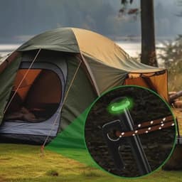 Grondankers 35 cm - 8 Stuks Metalen Haringen voor Camping en Outdoor Activiteiten — thumbnail 5