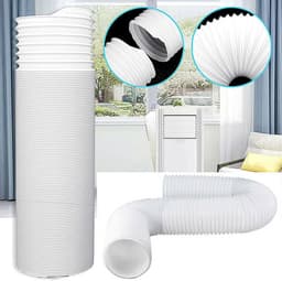 Universele Afvoerslang voor Draagbare Airco - Flexibel en 150 cm Lang (130mm) — thumbnail 4