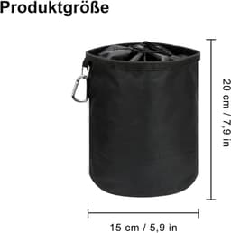 Grote Klemzak met Ophanghaken voor Wasknijpers - Organizer voor Binnen en Buiten — thumbnail 4