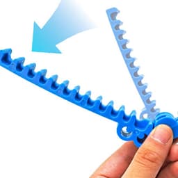Voedselzak Clips - Keuken Klemmen - Voedsel Verpakken - Luchtdichte Afdichting - Grote Zware Klem - Blauw — thumbnail 3