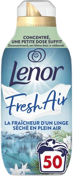 Lenor - Wasverzachter Fresh Air Noorderlicht 50 Wasbeurten - 8 x 700 ml - Voordeelverpakking — thumbnail 3
