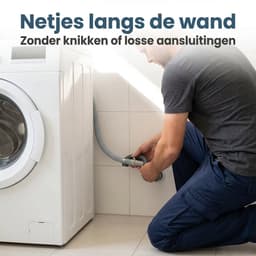 Cheqo® Afvoerslang Verlengset - Afvoerslang Verlenger - Afvoerslang Verlenging - Afvoerslang Set - Afvoerslang - Afvoer Slang Verlengstuk - Afvoer Slang Verlenger - Afvoerdoorverbinder — thumbnail 4