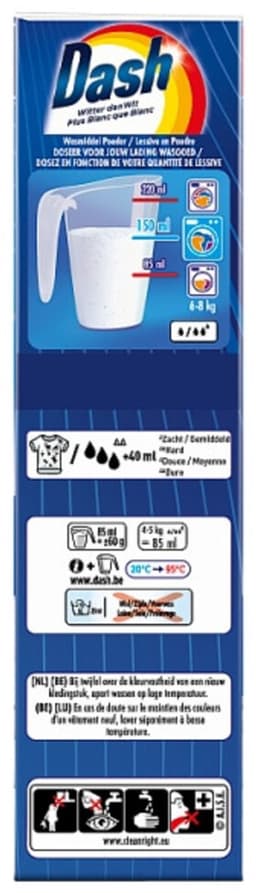 Dash Waspoeder Regular 22 Wasbeurten - 1,32 kg — thumbnail 1