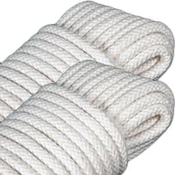 - Braided Cotton Clothesline - 20 Meter - 6mm - Set of 2 — thumbnail 1