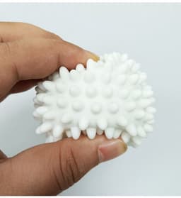 15 stuks - Drogerballen - Wasbollen - Wasdrogerbal - Wasbol Reinigingsballen - Anti-Kluwen Kleding Beschermers - Egel Ontwerp Wasmachine Ballen voor Beter Wassen — thumbnail 3
