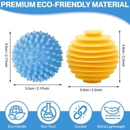 Solidchoice - 12 Stuks Herbruikbare Droogballen voor Wasmachine — thumbnail 3