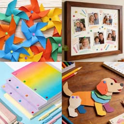SnelShoppen - 200 Stuks Mini Ronde Vlecht Clips - Kleurrijke Metalen Klemmen voor Scrapbooking, Papercrafts, DIY Creaties en Knutselen - Ideaal voor K — thumbnail 5