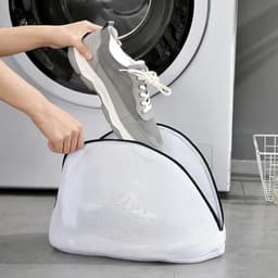 2-delige waszak voor wasmachine: beschermende netstof voor schoenen - anti-beschadiging - wasbescherming — thumbnail 5