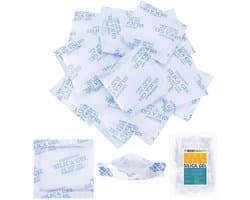 10 g x 80 stuks silicagel zakken, silicagel droogmiddel silicagel zak, vacuüm silicagel zakken voor elektronica, kleding, laden, schoenontvochtiger kastontvochtiger
