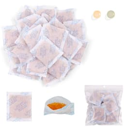 Gel Regenerable Desiccant,10 g x 30 stuks Silica Beads Orange,Silica Gel Beads,Silica Gel Dehumidifier,voor kledingkast Auto-ontvochtiger — thumbnail 2