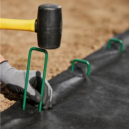 Grondankers 100 mm - Gegalvaniseerd staal - U-vormige design - Ideaal voor tenten en tuinbeveiliging - ShopVlot — thumbnail 3