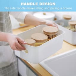 Kleine opbergdozen - multifunctioneel - set van 6 - kleurrijk - kunststof - 20,5 x 14,5 x 7,5 cm — thumbnail 5