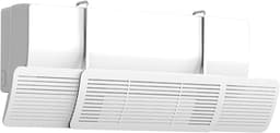 SnelShoppen - Universele Airconditioning Winddeflector Voor Thuis En Kantoor - Verstelbaar Plastic Deflector Met 3 Kunststof Platen En 2 Houders - Uit — thumbnail 1