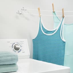 Duurzame waslijn van ABS voor thuisgebruik - Ideaal voor binnen en buiten, eenvoudig te installeren en ruimtebesparend — thumbnail 2