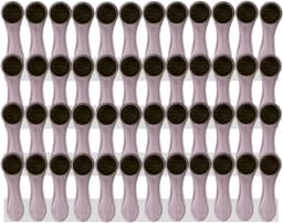 Wasknijpers Soft Grip - Kledingknijpers Clips - Wasgoed Ophangen - Zachte Siliconen Grip - 48 stuks - Multicolor — thumbnail 4
