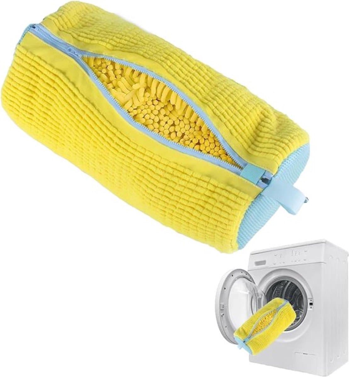 Dailygoods- Schoenenwaszak 360 Graden Reiniging - Herbruikbare Waszak - Geschikt voor Sneakers/Loopschoenen - Hoogwaardig Materiaal - Compatibel met Wasmachine — afbeelding 1