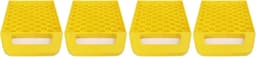 Stabilisator Jack Pads - Nivellerende Blokken - Ondersteuning Voertuig - Stapelbaar Ontwerp - 4 Stuks - Geel — thumbnail 5