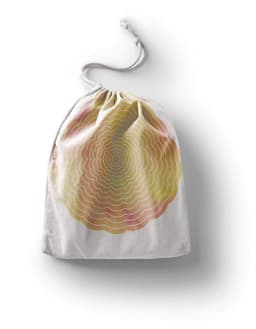 Omgoods - Herbruikbare Katoenen Produceerzak met Trekkoord Multicolor 40x50 cm — thumbnail 1