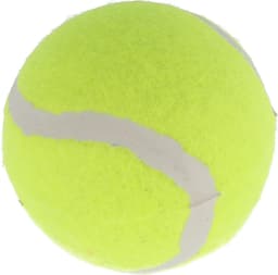 Droogballen set van 3 | Ø 6 cm rubberen kern geel polyestervilt | tennisballen droger droogtijd - energiebesparing — thumbnail 4