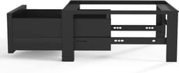 SNJY® Wasmachine Verhoger - Wasmachine Kast - Wasmachine Ombouw - 54L x 63B x 31H cm - Zwart — thumbnail 3