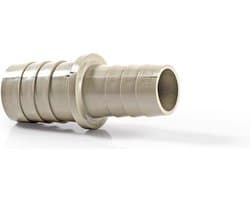 Nedis Verlengstuk met 2 Slangklemmen - 19 mm - 22 mm - Grijs / Metaal