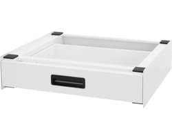 Tussenbouwframe voor wasmachine Aansluitframe met lade 60,5x54 cm in wit ML-Design — afbeelding 1