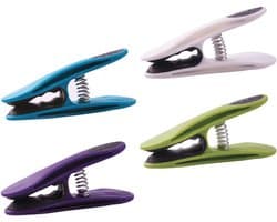 Duurzame wasknijpers met Softgrip en sterke drukveren - 48 stuks