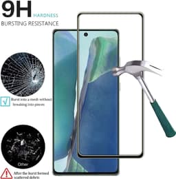 [Set van 2 screenprotector compatibel met Samsung Galaxy Note 20 pantserglas, 9H hardheid, anti-krassen, anti-belletjes, HD helder, 2X camerabeschermfolie, voor Galaxy Note 20 5G — thumbnail 4