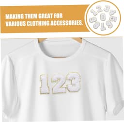 1set Verstelbare Nummer Patches Voor Kleding Wasbare Waterdichte Ijzeren Patches Voor Hoeden Kleding Gedetailleerde Borduursels — thumbnail 3
