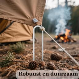 Grondankers - U-vormige nagels - 30 cm - Gegalvaniseerd Staal - Voor Tenten en Tuinwerk — thumbnail 4