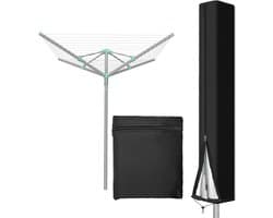 Hoes voor Wasrek van 210D Oxford Materiaal met Rits en Trekkoord voor Bescherming Buiten, Tuin en Camping