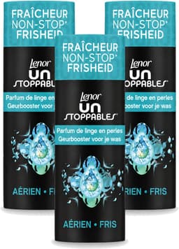 3 x Lenor Unstoppables - Geurbooster - Fris - 13 Wasbeurten - Voordeelverpakking - 3 stuks — thumbnail 1