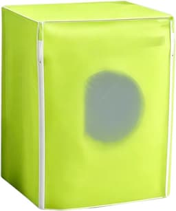 1 x wasmachinehoes, waterdicht, stofdicht en uv-bestendig, voor wasmachine met voorlader, beschermhoes van PEVA voor binnen en buiten, afmetingen 58 x 62 x 85 cm — thumbnail 1