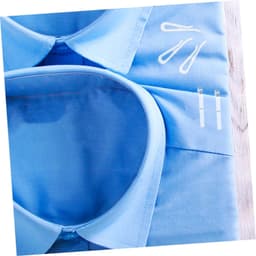 200 Stuks Transparante Plastic Shirt Clips Slip Kleding Klemmen Organisatie van Shirts Jurken Duurzame U Vormige Kledingclips Thuis — thumbnail 2