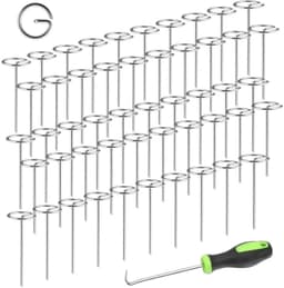 G-vormige grondpinnen - 50 stuks voor tuin en tent — thumbnail 1