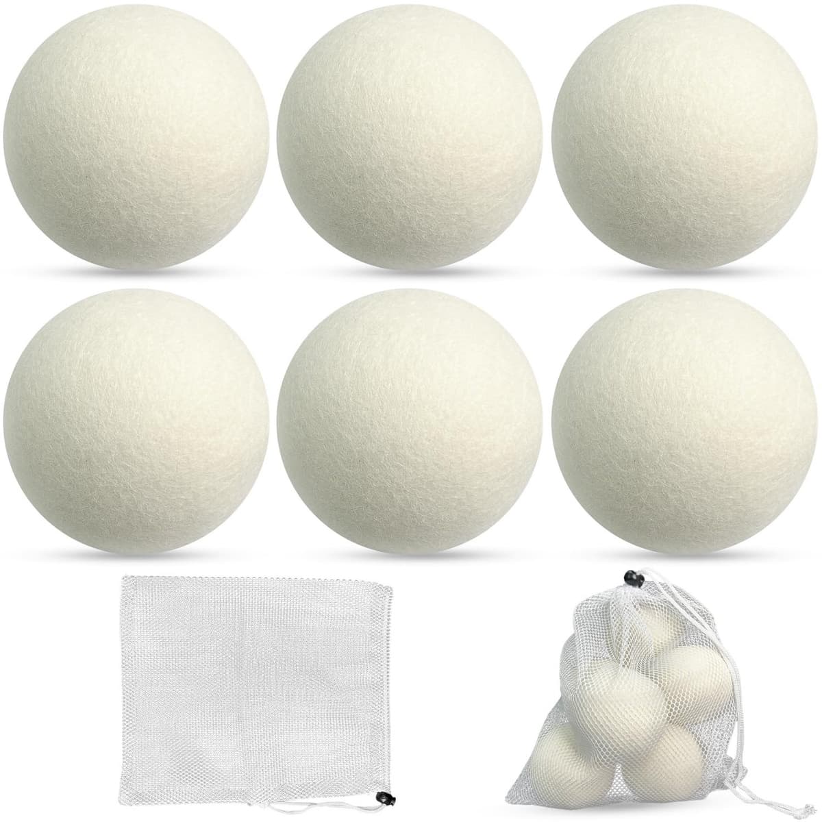 Droogballen voor wasdroger - 100% ecologisch - Diameter 8 cm — afbeelding 1