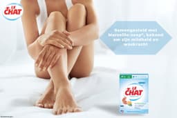 Le Chat Marseille & Aloe Vera Waspoeder – Wasmiddel Poeder – Marseille Zeep & Aloe Vera – Krachtige Reiniging – Dermatologisch Getest – Voordeelverpakking – 4 x 2,28 kg – 152 Wasbeurten — thumbnail 3
