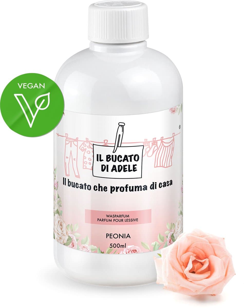 Il Bucato di Adele Wasparfum - Italiaanse Was Parfum - Peonia 500ml — afbeelding 1